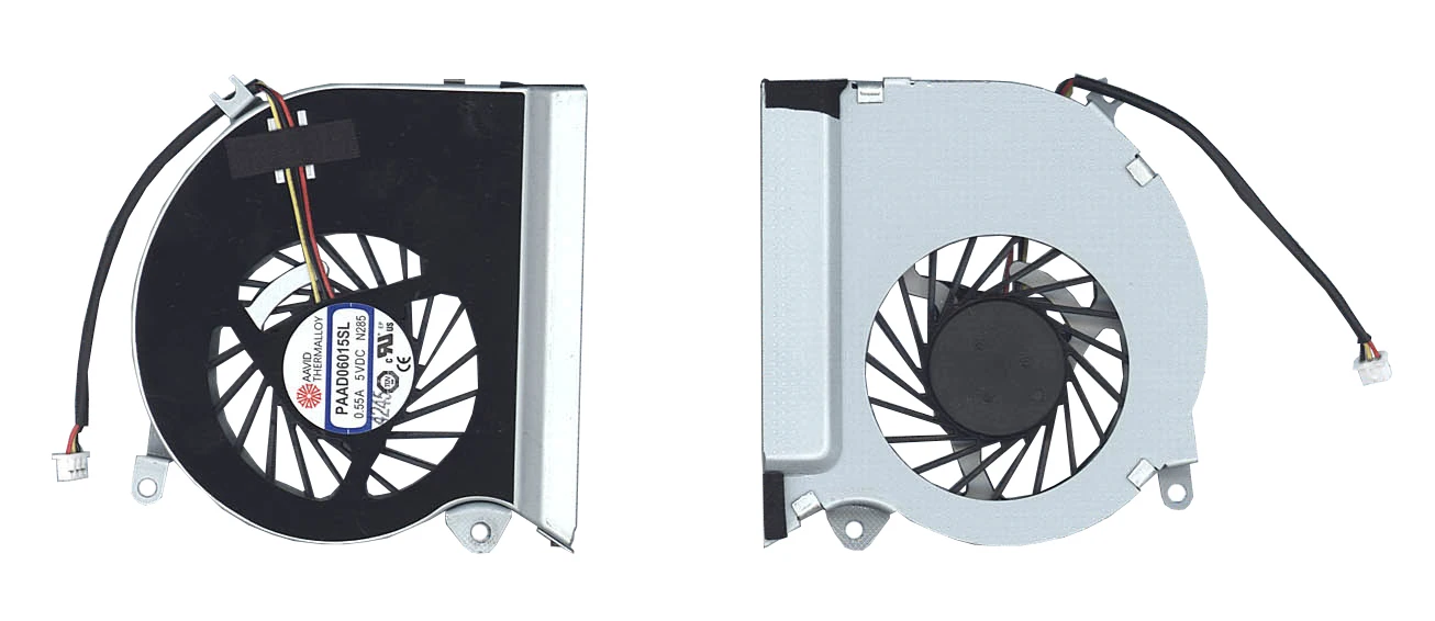 Fan (cooler) for MSI ge70 ms-1756 ms-1757 P/N: ksb0705ha-9j58 paad06015sl N284 e33-0800401-mc2 (3-pin) | Компьютеры и офис