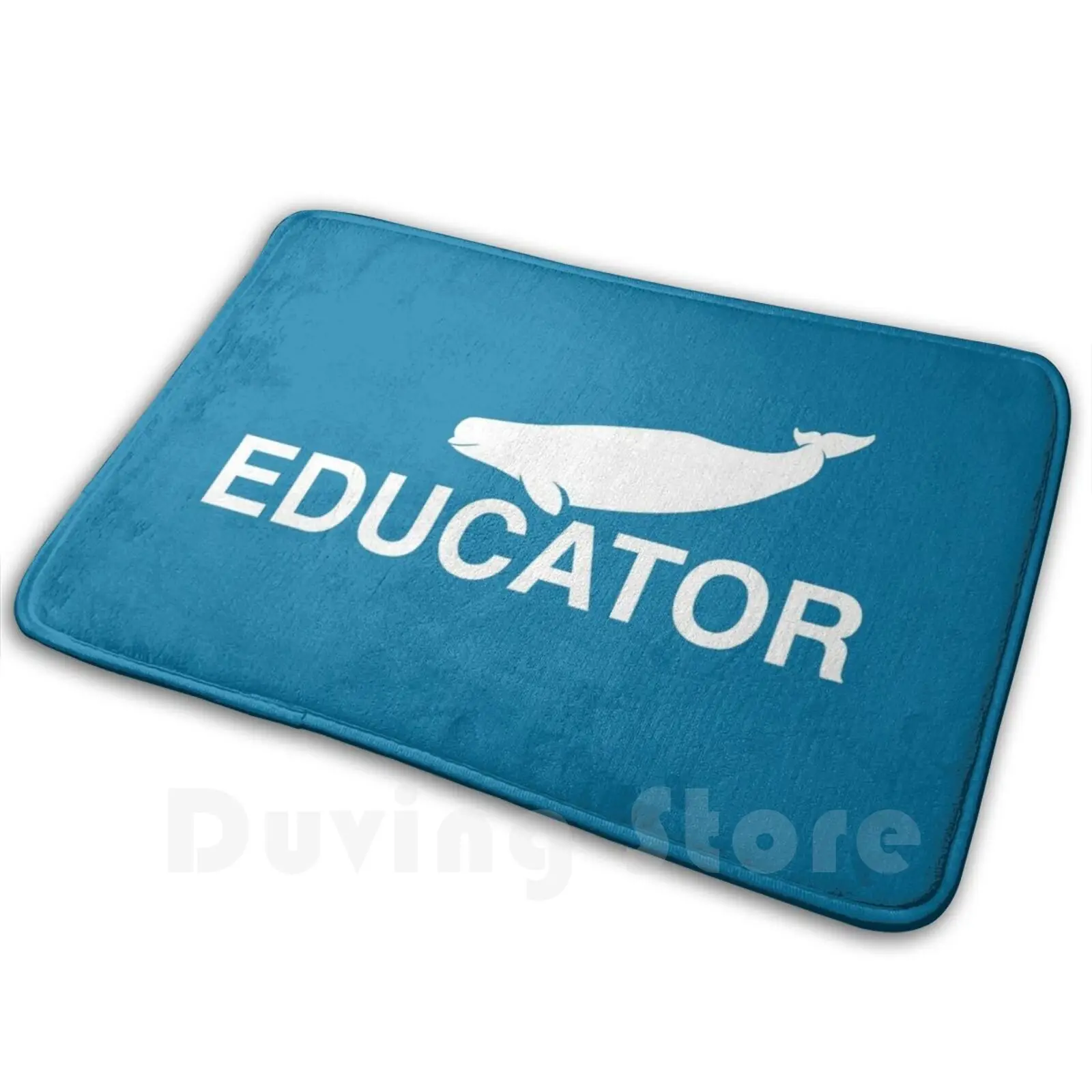 Beluga Whale Addestratore Morbido Tappetino Antiscivolo Tappeto Cuscino Per Tappeti Beluga Balena Addestratore Allenatore Cura Degli Animali Professio