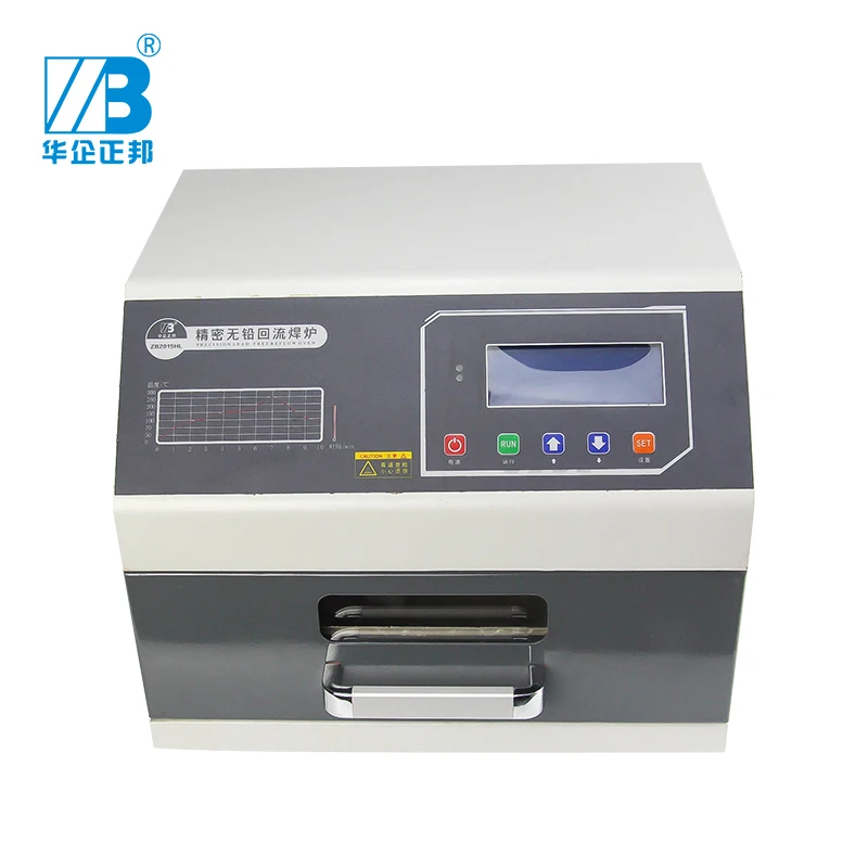 ZB5040HL High Efficiency Reflow Oven Machine 500x400mm 3600W Drawer Type Hot Air Reflow Oven For Pcb Batch Production Machining