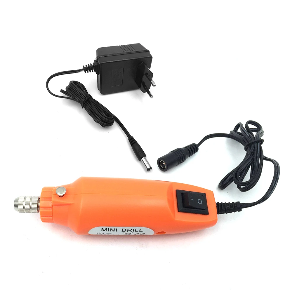 Cordless Electric Screwdriver Mini Electric Drill Handheld Portable Grinder Grinding Polishing Cleaning hand Drill Bit Kit