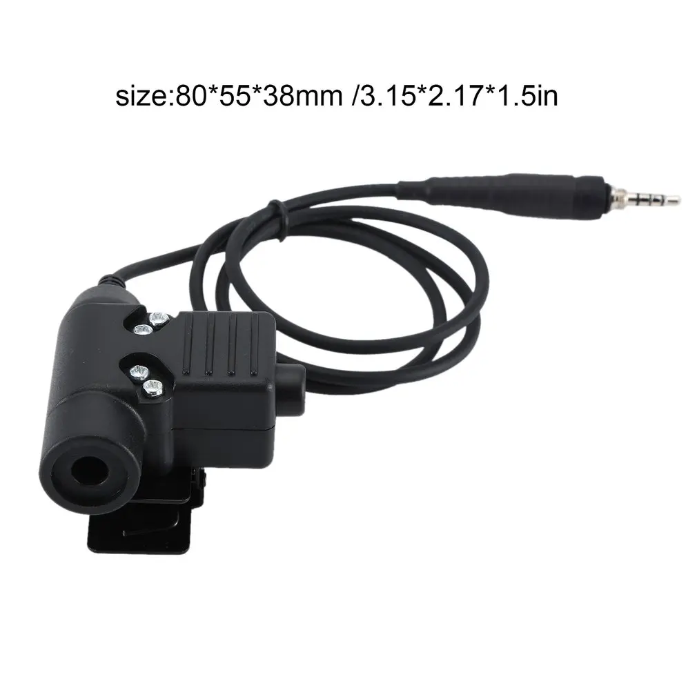 Военный Z тактический U94 наушники U-94/один Ptt для Yaesu Vx6R Vx7R Vx-6R/E Vx-7R/E Vx-120 Vx-127 3,5 мм с резьбой