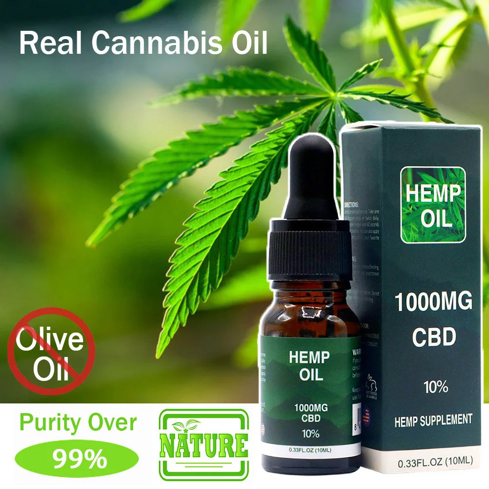CBD-масло полного спектра объемом 10 мл с содержанием 10% полезно для хронической