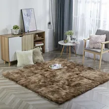 1 шт. новейшее яркое комбинированное коврик-головоломка мягкий прикроватный Пушистый Ковер для гостиной Чайный Столик детский игровой коврик