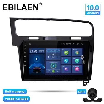 

EBILAEN Android 10.0 Car Multimedia Player For VW Volkswagen Golf 7 2013-2019 Autoradio GPS Navigation DSP IPS Headunit Stereo