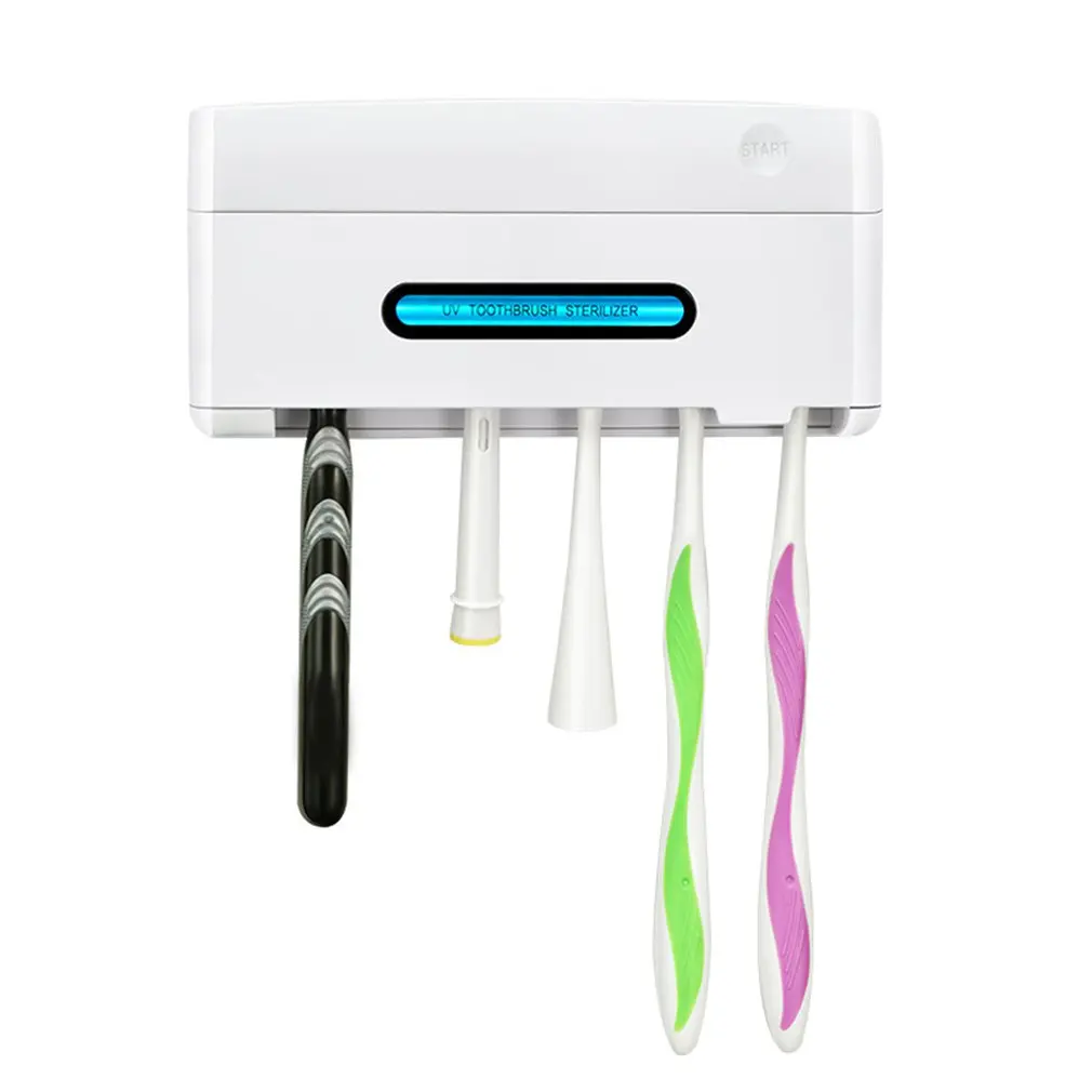 

Zl-21A Usb Wall-Mounted Toothbrush Sterilizer Uv Disinfection Toothbrush Holder Medical Ultraviolet Quartz Lamp Disinfector