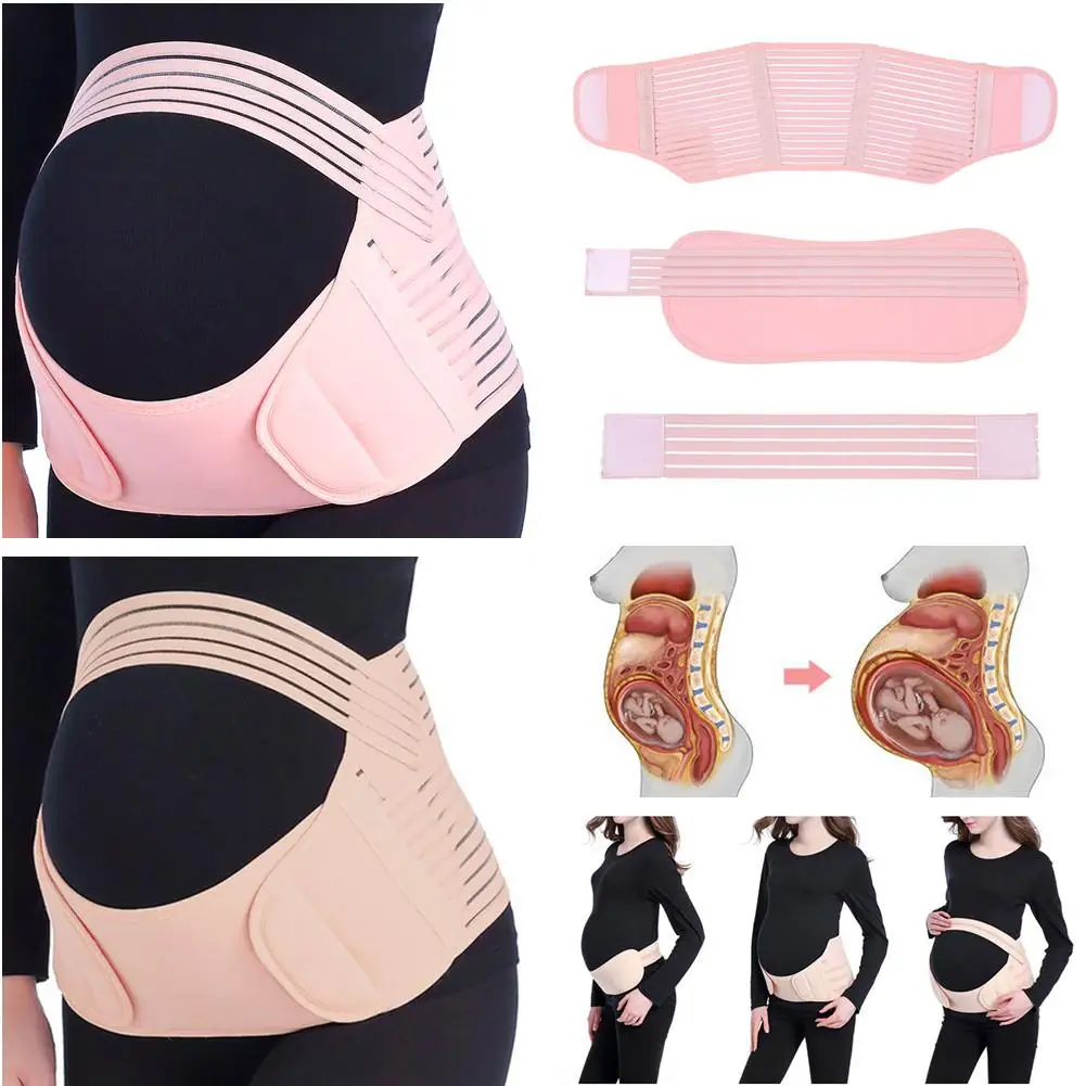 

GloryStar Promotion Pregnant Women Maternity Belly Belt Waist Care Abdomen Support Belly Band Back Brace Pregnancy Protector