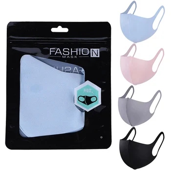 

In Stock Sponge Face Mask Breathable Mascherine Reusable Anti Pollution Face Shield Wind Proof Cover Face Mask Adult Children