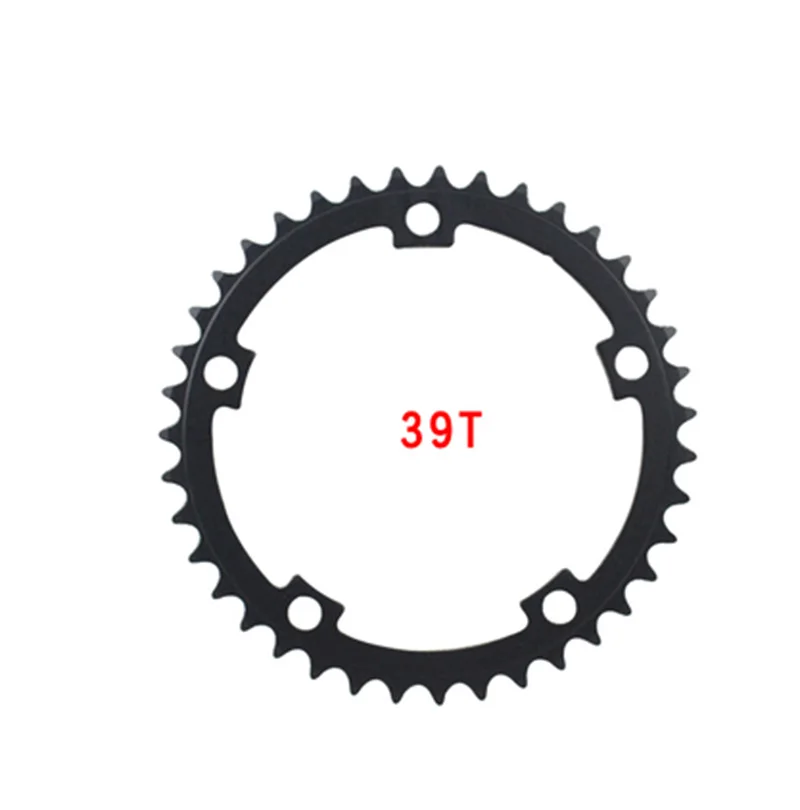 Bike Chainring Single Speed Fixed Gear Road Bike Track Folding Bicycle 130 BCD Fixie  39/44/46T/48T/53T 1/2X1/8