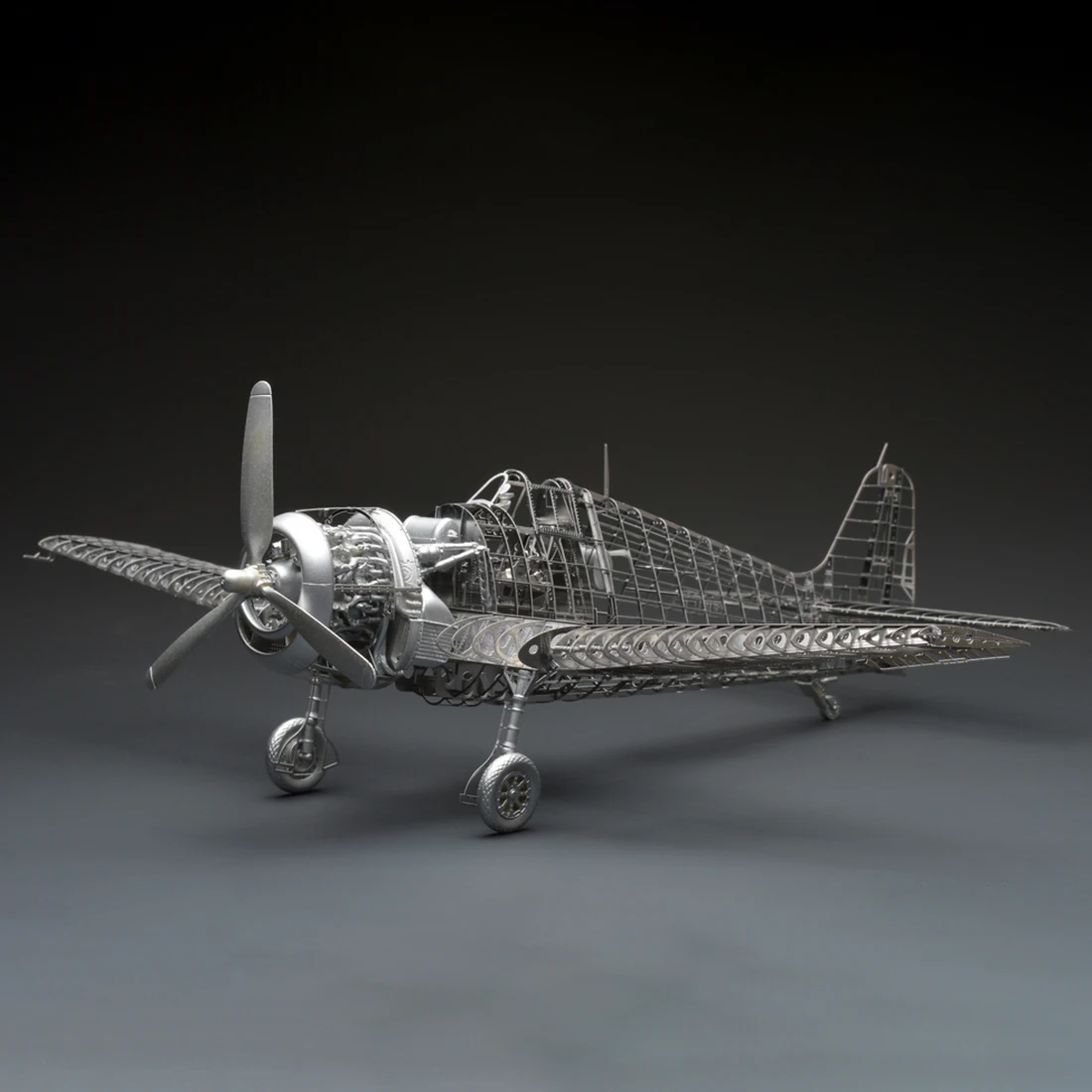 1/48 F6F-5 модель самолета комплект Ретро крыло подвижный истребитель украшение 3D металлическая Сборная модель для детей подарки на день рождения