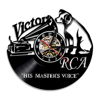 

Vinyl Wall Clock Modern Design Animal Clocks Bedroom Black Hollow CD Record Wall Watch Home Decor Silent 12 inch