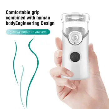 

USB Rechargable Nebulizer Handheld Asthma Inhaler Atomizer Household health care mini Portable Nebulizer for children Kids Adult