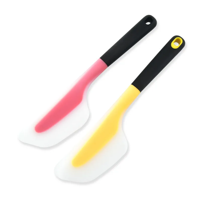 

1PCS Kitchen Silicone Spatula Translucent For Cooking Dough Scrape Cream Heat-Resistant Spatula Utensils Baking Cake Brush Tools