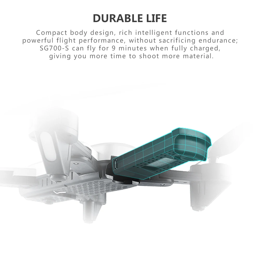 SG700-S 4K 1080P камера Квадрокоптер WiFi fpv Двойная камера Широкоугольный контроль ладони оптический поток жеста Фото Видео селфи RC Квадрокоптер
