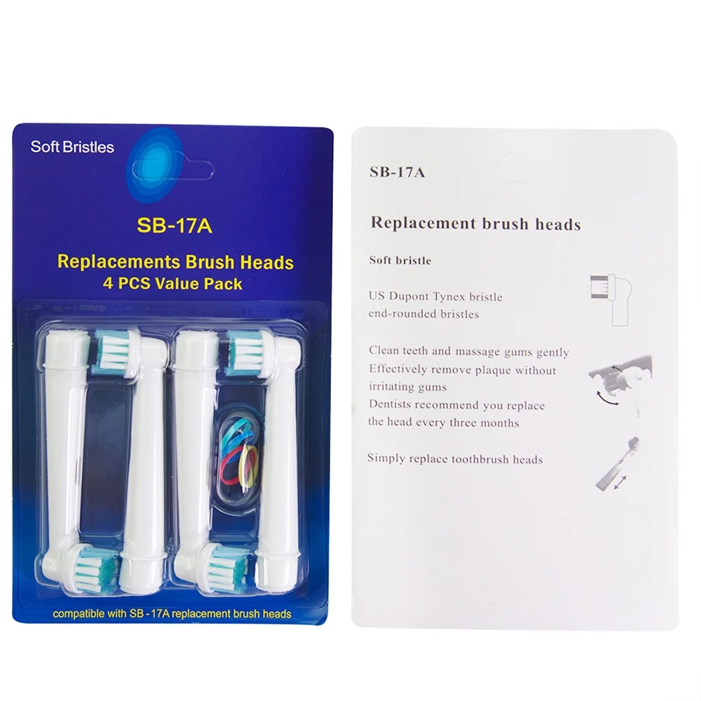 Сменные насадки для зубной щетки Oral-B 16 шт подходят моделей Advance Power/Pro Health/Triumph/3D