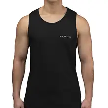 Фитнес-партнеры, спортивные майки из чистого хлопка для бега, Летний стиль, мужская футболка без рукавов для фитнеса, алиэкспресс Лидер продаж