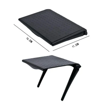 

Durable Screen Top Shelf Adjustable Screen Caddy Screen Shelf Desktop Folding Storage Rack
