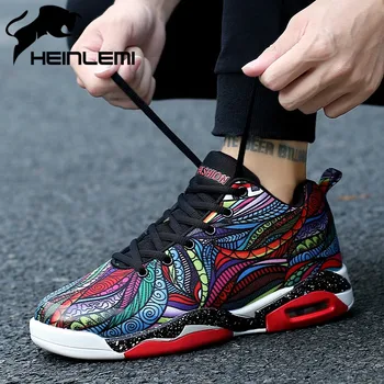 

HEINLEMI Luxury Brand Height Increase Men Casual Shoes Large Size Men Trainers Chic Men Shoes Sneakers Sapatenis Masculino
