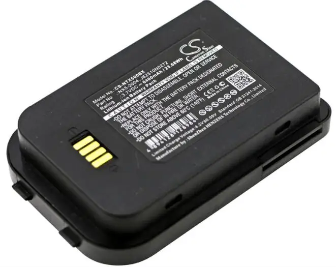 Cameron sino 6400mah аккумулятор для BLUEBIRD Pidion BIP-6000 6251-0A J62510N0272 NX5-2004 для ручного Nautiz X5 eбилета 6251-0A