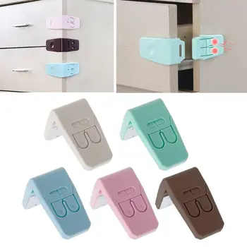 

Plastic Baby Safety Protection From Children In Cabinets Boxes Lock Drawer Door Terminator Security Product