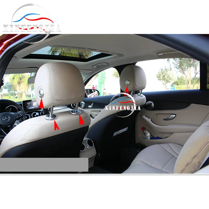Для Mercedes Benz C класса GLC X253 W205 15-19 подголовник регулировки отделочное покрытие кнопки