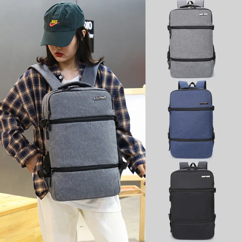 

Business Tablet Laptop Backpack 2019 New Style USB School Bag Business Trip Backpack One-Shoulder Handbag
