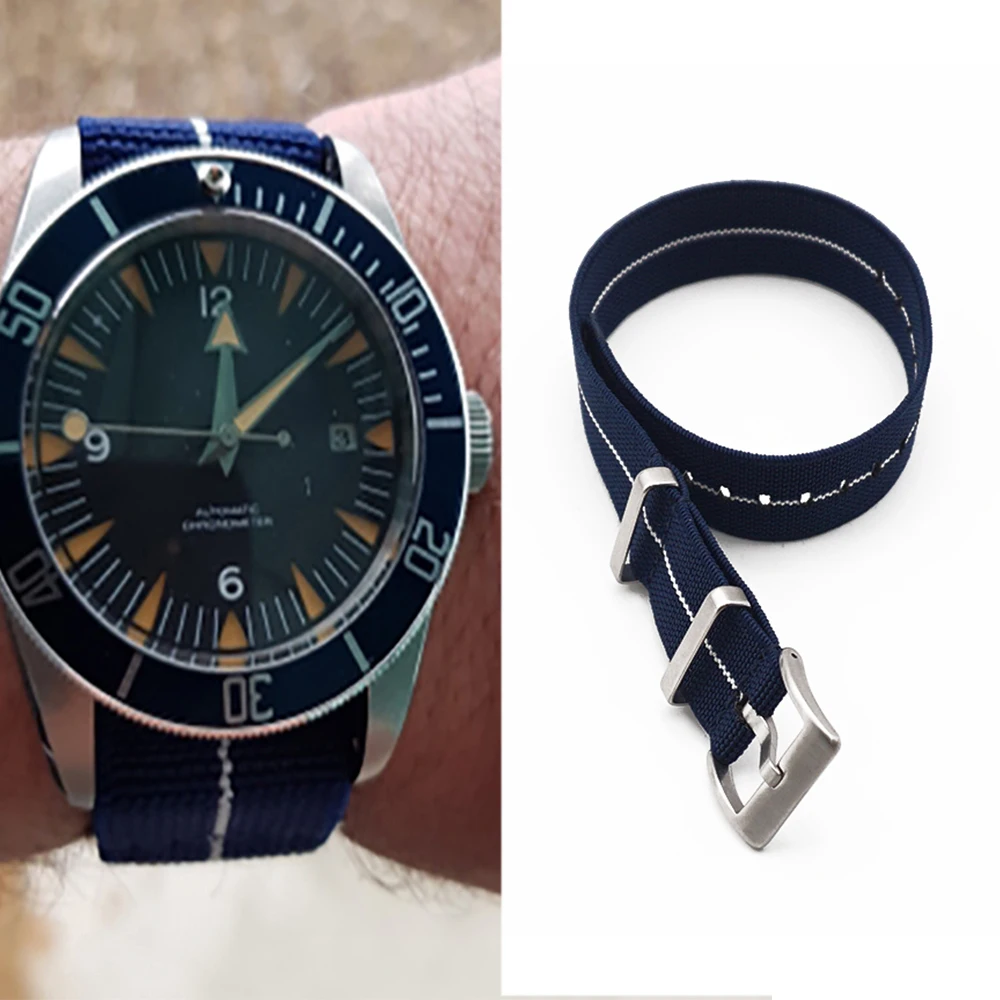 Unique Design Durable Parachute Nylon Fabric Elastic Watchband Nato Strap Nylon Watch Band Strap Unique Design Durable Parachute Nylon Fabric Elastic Watchband Nato Strap Nylon Watch Band Strap