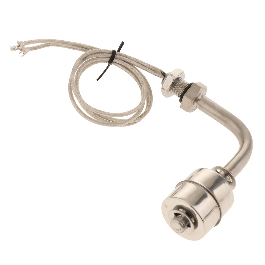 Stainless Steel Tank Water Level Sensor Float Switch 0~220V, 0.5-1A, 0~120 °C, 1Mpa