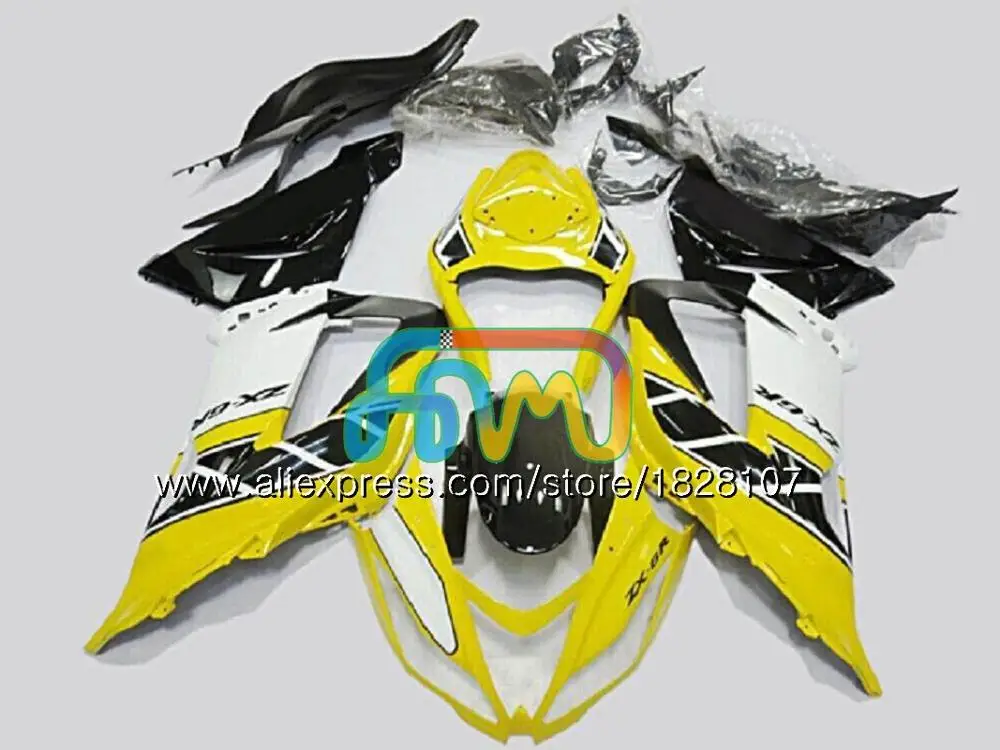No. 23 Инъекции для KAWASAKI ZX 6R ZX-636 ZX 636 ZX636 25BS. 0 ZX-6R ZX6R 13, 14, 15, 16, 17, 2013 обтекатель Черный Запад - Цвет: No. 23