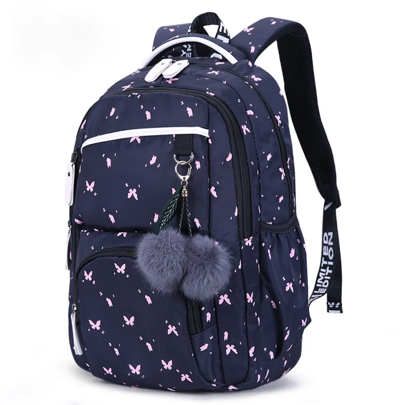 Рюкзак для отдыха для девочек-подростков, студенческий геометрический рюкзак, водонепроницаемая сумка для ноутбука, Водонепроницаемая дышащая сумка на молнии и застежке