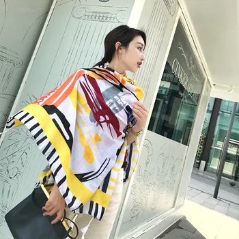 

The four seasons of the new ethnic tourism cotton and linen fringed scarf shawl ladies shading anti-jamming air conditioning