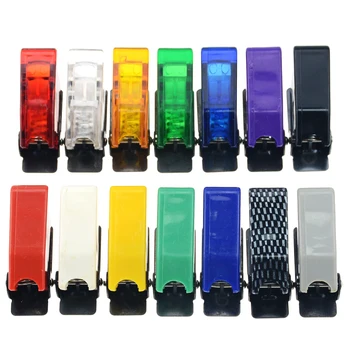 

1PCS Auto Car Truck Illuminated Led Toggle Switch Safety Aircraft Flip Up Cover Guard for 12mm toggle switch