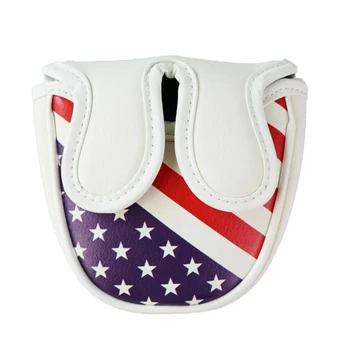 

Big Teeth Golf Head Covers Center Shaft Putter Cover Mini Putter Headcover Golf Club Protector with Magnetic Closure