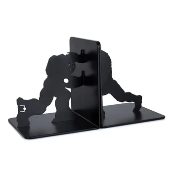 

Creative Marvel iron man Metal Desk Stands Bookend Holder Office School Supply Stationery Gift students Home decoration