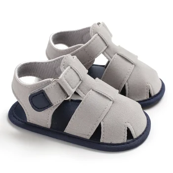 

2020 Summer Baby Boys Sandals Shoes Toddler Infant New Kids Casual Leather Beach Holiday Shoes Newborn Baby Shoes For Boys 0-18M