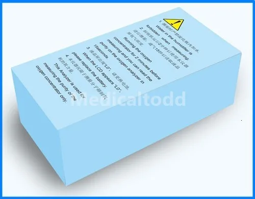  Digital LCD Display Portable Oxygen Analyzer Battery Oxygen Concentrator Purity Oxygen Purity Analy