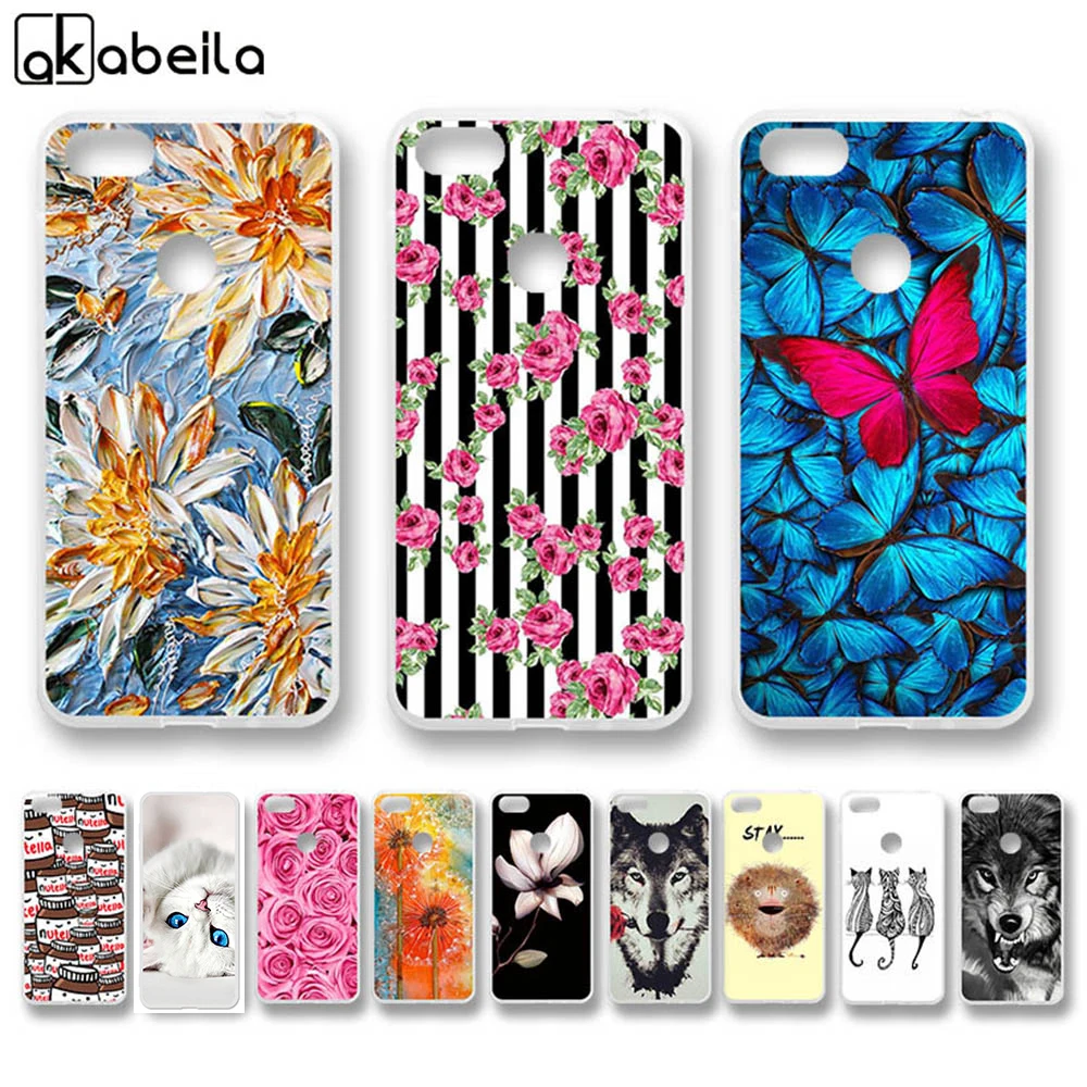 Чехол akabeila для TP LINK Neffos C9A силиконовый чехол с фламинго C9 TP707A TP707C TP706A TP706C|Бамперы| |