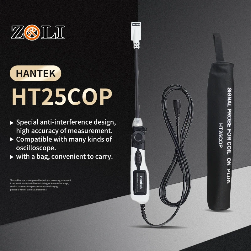 Hantek HT25COP сигнал Зажигания Автомобильного Двигателя Катушка ВКЛ вилка и зонд