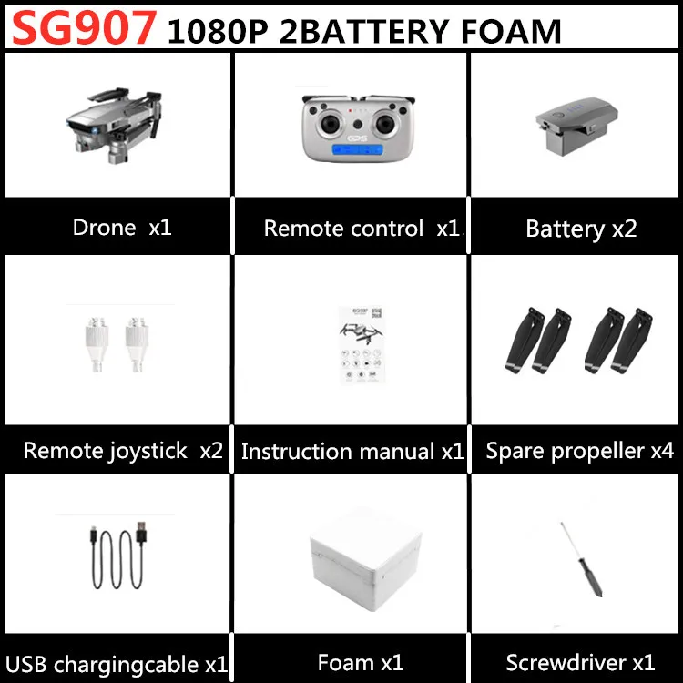 SG907 gps zangao com 4 K hd камера угловая 5g wifi FPV RC Квадрокоптер Профессиональный видеорегистратор дроны e520s e58 - Цвет: 1080P GPS 2B