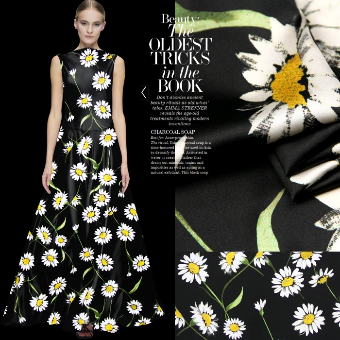 118 см цифровой струйный шелк стрейч метр атласной ткани 19 мм Мягкая атласная шелковая ткань для платья спандекс ткань оптом шелковая ткань