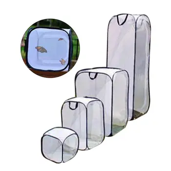 

Praying Mantis Stick Insect Butterfly Cage Housing Enclosure stick insect Breeding chameleon Cages Net Cloth Butterfly Net#