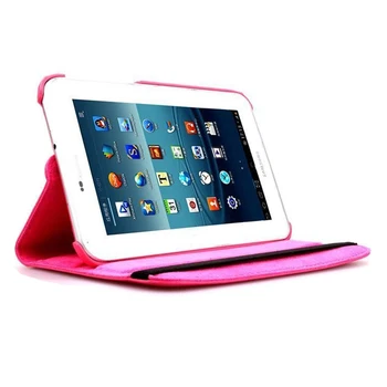 

360 Rotating Stand Case For Samsung Galaxy Tab 2 7 inch GT P3100 P3110 P3113 Tablet Flip Folio Folded PU Leather Protect Cover