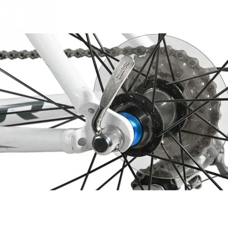 Профессиональный велосипедный спорт Quick Release шампур задняя инструменты Открытый Универсальный Велоспорт Нержавеющая сталь легко установить на заднем колесе
