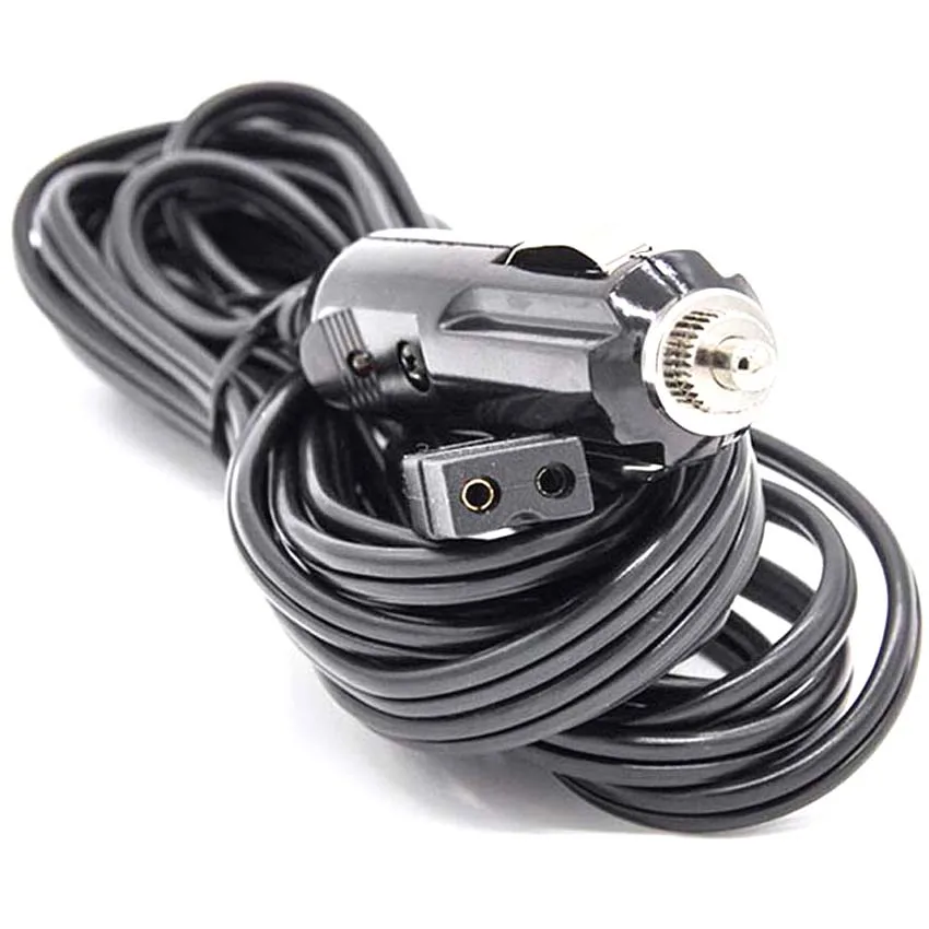 Черный медный кабель питания для автомобильного холодильника 1 8 м 12V24VDC онлайн