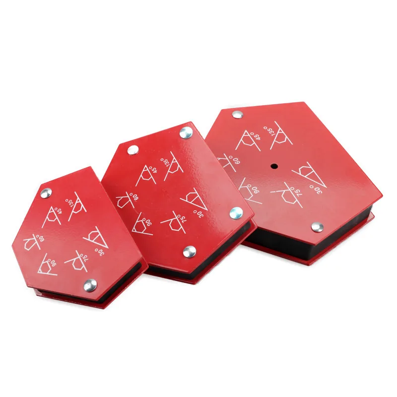 2PCS 25LB Magnetic Welding Holder Arrow Shape For Multiple Angles Holds Up For Soldering Assembly Welding Pipes Installation