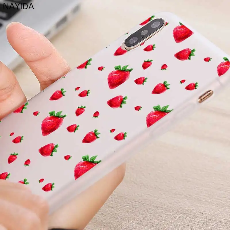 Чехол для телефона Samsung Galaxy A10 A30 A40 A50 A60 A70 A80 A90 A6 A8 A9 A7 A5 плюс 2018 2017 2016 вишня