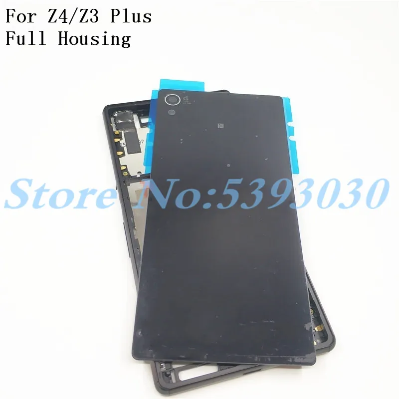 Оригинальный Полный Корпус ЖК-панель средняя рамка для Sony Xperia Z4 Z3 Plus E6553 E6533 Крышка