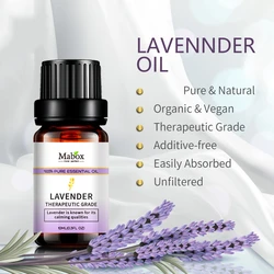 10ml Lavender Massage and Care Essential Oil Single Plant Based Aromatherapy Essential Oil Sleep Aid Essential Oils
