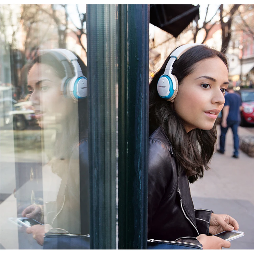 Bose SoundLink On Ear Wireless Bluetooth Headphones Deep Bass Headset Noise Cancelling Sport Gaming Earphone Handsfree with Mic