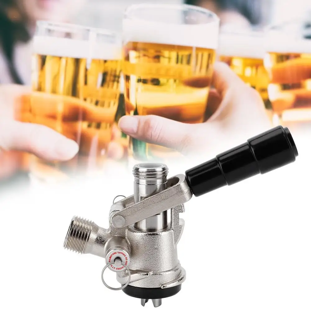 1 шт. s-образный диспенсер для пивных бочонок с предохранительным клапаном для снижения давления, сменный клапан высокого качества
