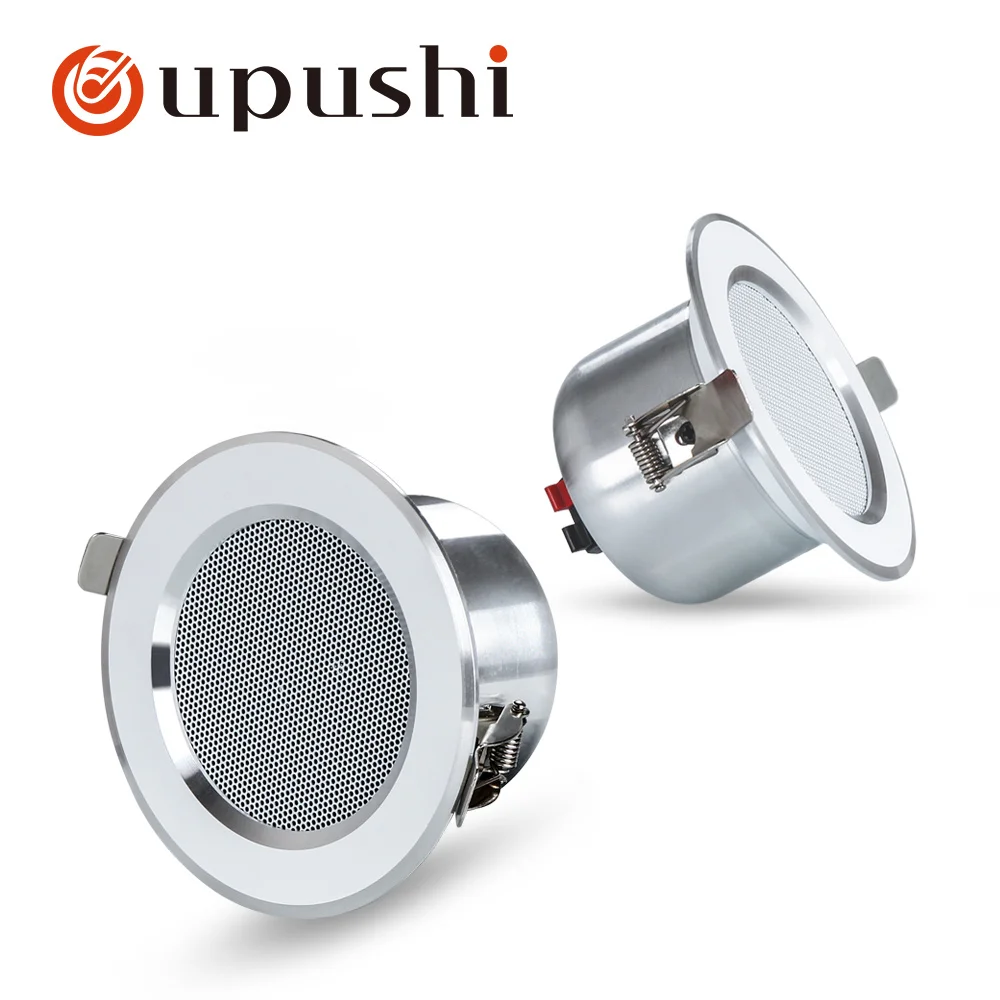 Oupushi CE-523 Celing динамик семейный фон музыкальная система 3 дюймов чистый звук Качество для ванной комнаты и спальни